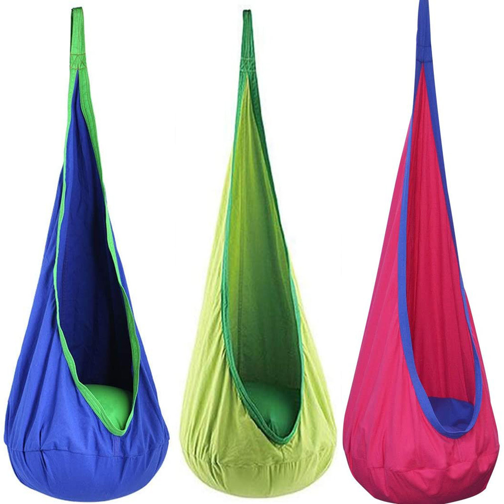 Kids Outdoor Hammock Chair - كرسي معلق للأطفال ، سرير أرجوحة