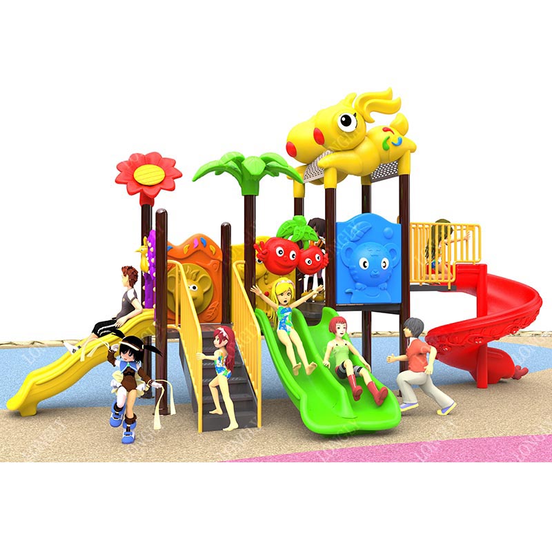 Kids Outdoor Slide - زحليقة بلاستيكية للأطفال الأكثر مبيعًا للحدائق