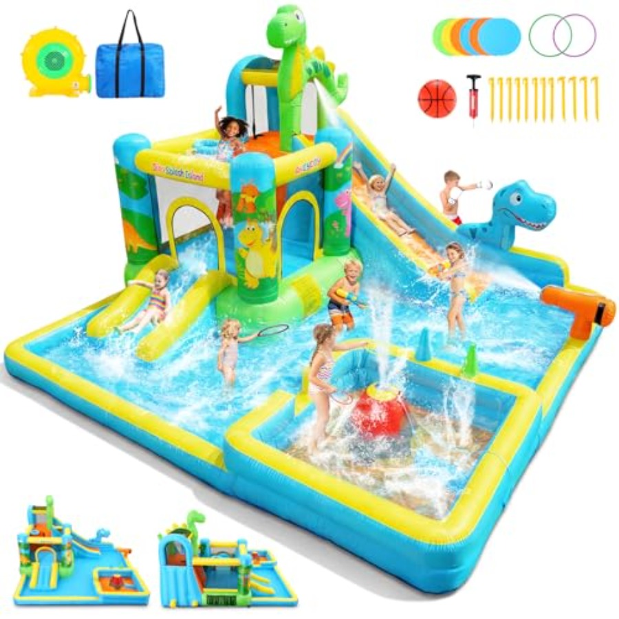 Kids Outdoor Slide - زحليقة مائية قابلة للنفخ للاستخدام الخارجي