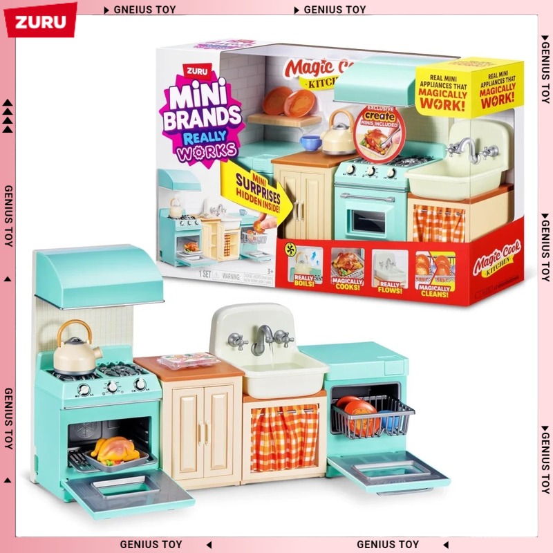 Kids Outdoor Kitchen Set - مجموعة مطبخ زورو ميني براندز السحرية،