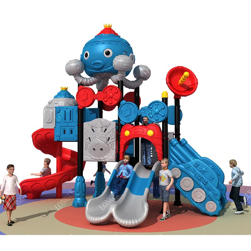 Kids Outdoor Slide - زحليقة بلاستيكية للأطفال من مصنع صيني