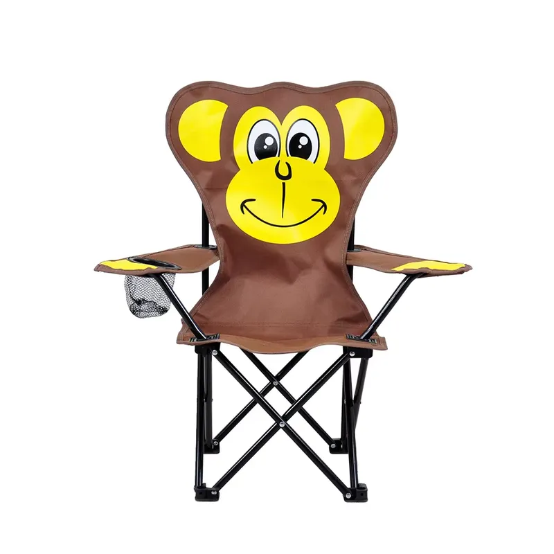 Kids Outdoor Foldable Chair - كرسي قمر كرتوني محمول للأطفال، للاستخدام