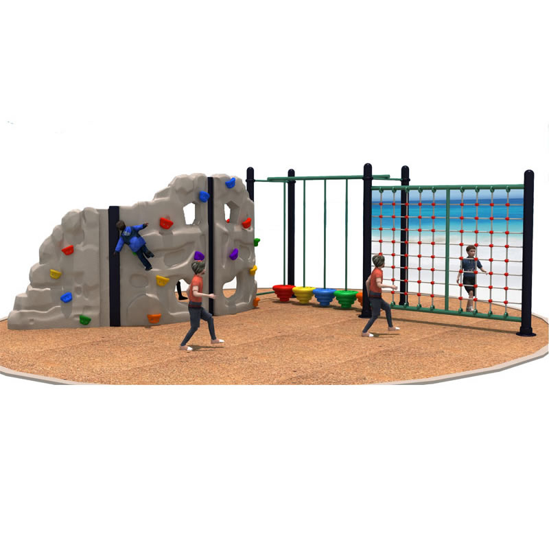 Kids Outdoor Climbing Wall - مجموعة ألعاب أطفال احترافية للحدائق الخارجية،