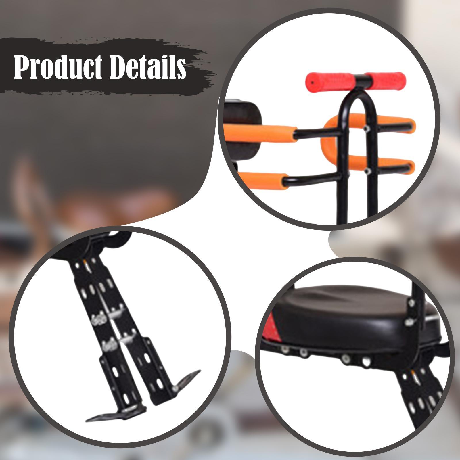 Kids Outdoor Foldable Chair - مقعد دراجة قابل للطي للأطفال مع