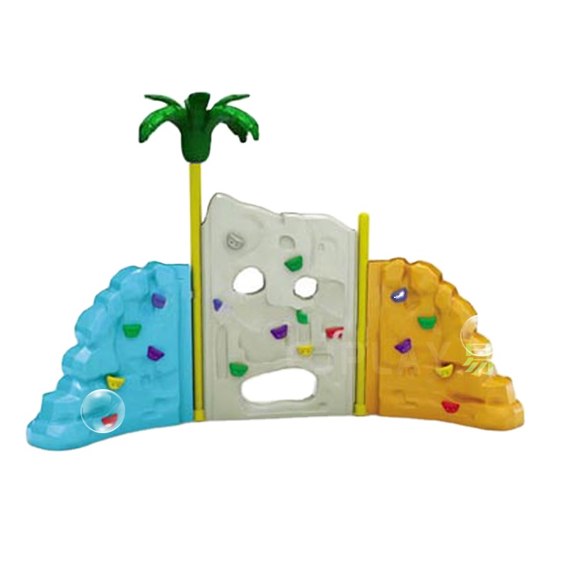 Kids Outdoor Climbing Wall - جدار تسلق صخري بلاستيكي للأطفال للاستخدام