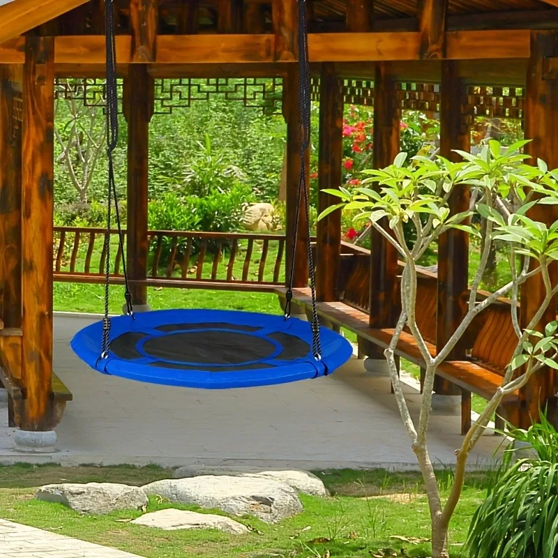 أرجوحة أطفال دائرية من قماش أك - مراجعة Kids Outdoor Hammock Swing وسعره