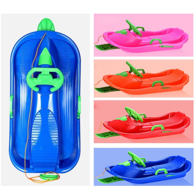 مزلجة ثلجية للأطفال مع عجلة قي - مراجعة Kids Unique Outdoor Toys وسعره