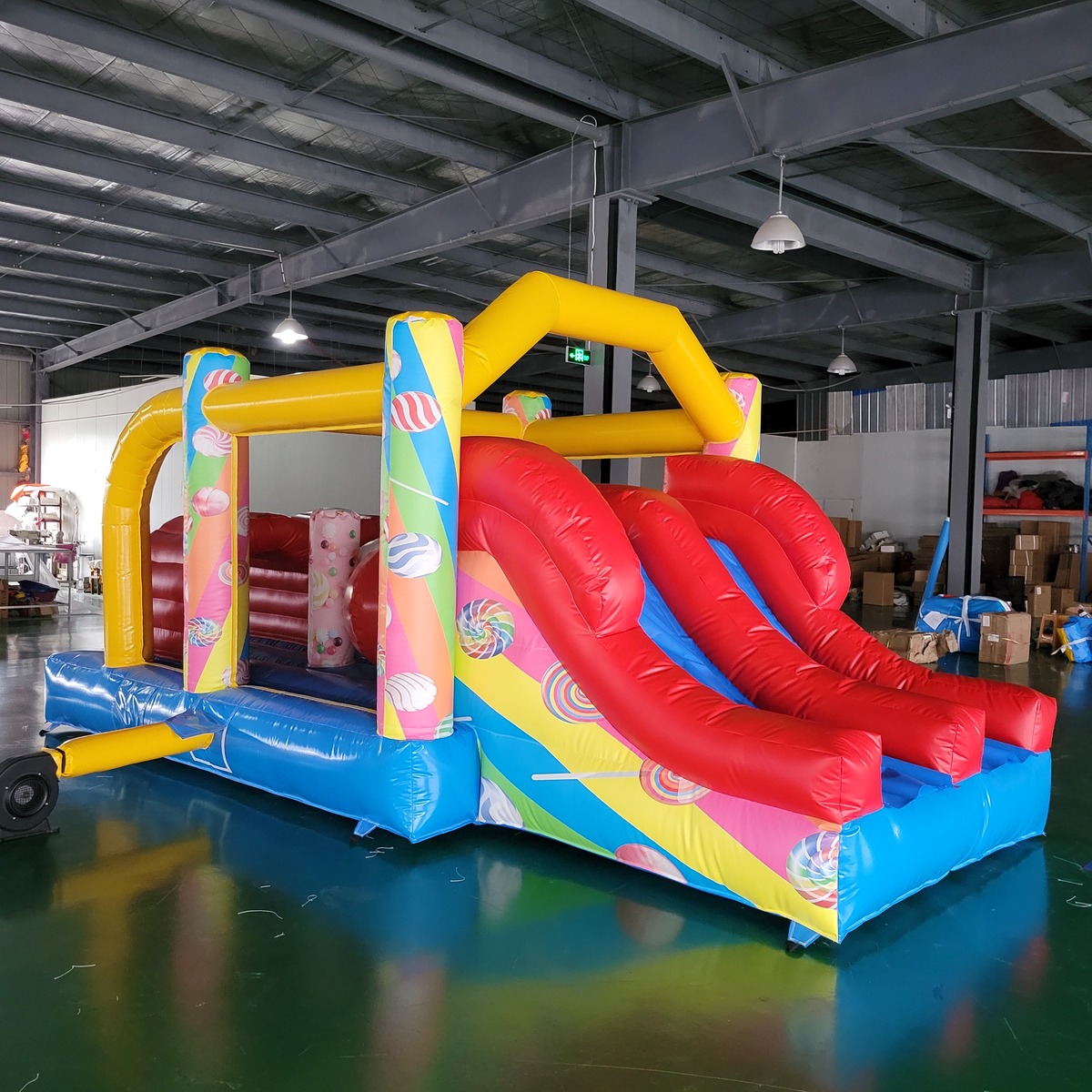 مركز ألعاب خارجي تجاري من قماش - مراجعة Kids Outdoor Inflatable وسعره