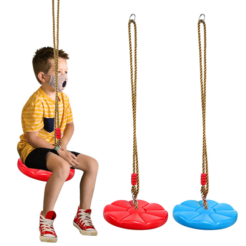 الأطفال القرص سوينغ طفل الرياض - مراجعة Kids Outdoor Hammock Chair وسعره