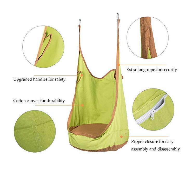 في الهواء الطلق عادية الكبار ا - مراجعة Kids Outdoor Hammock Chair وسعره
