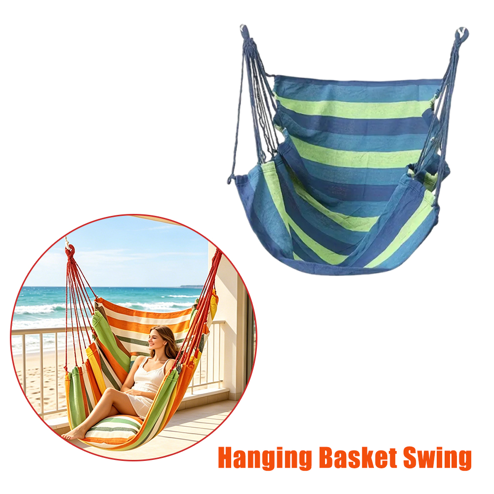 كرسي أرجوحة معلق للاستخدام الخ - مراجعة Kids Outdoor Hammock Chair وسعره