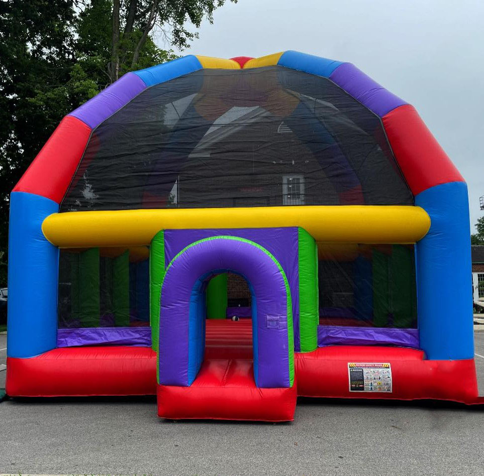 قلعة قفز كبيرة قابلة للنفخ، بي - مراجعة Kids Outdoor Inflatable وسعره