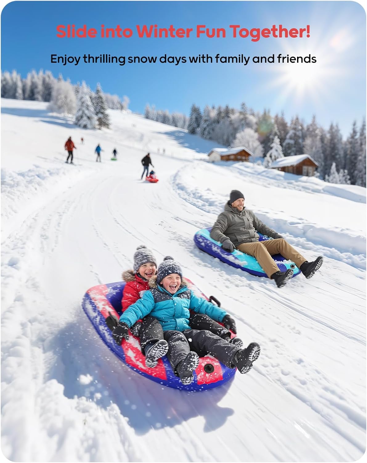 عربة تزلج قابلة للنفخ من QPAU  - مراجعة Kids Outdoor Inflatable وسعره