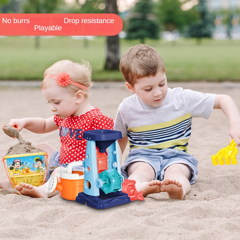 مجموعة أدوات لعب بالرمل على ال - مراجعة Kids Outdoor Playset وسعره