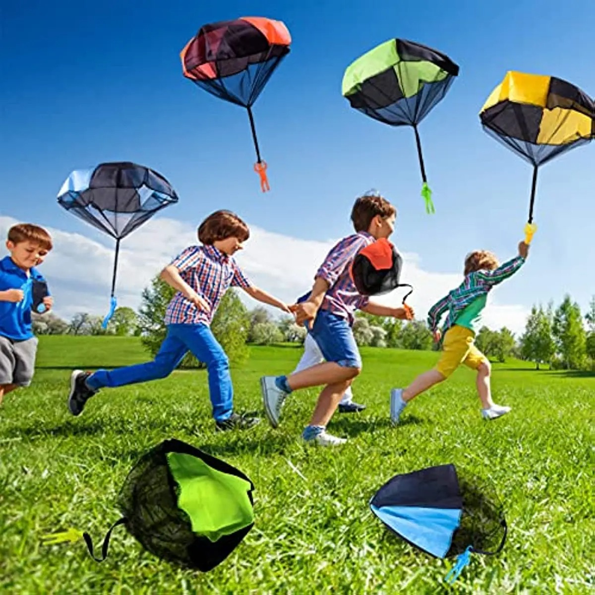 ألعاب المظلة للأطفال خالية من  - مراجعة Kids Unique Outdoor Toys وسعره