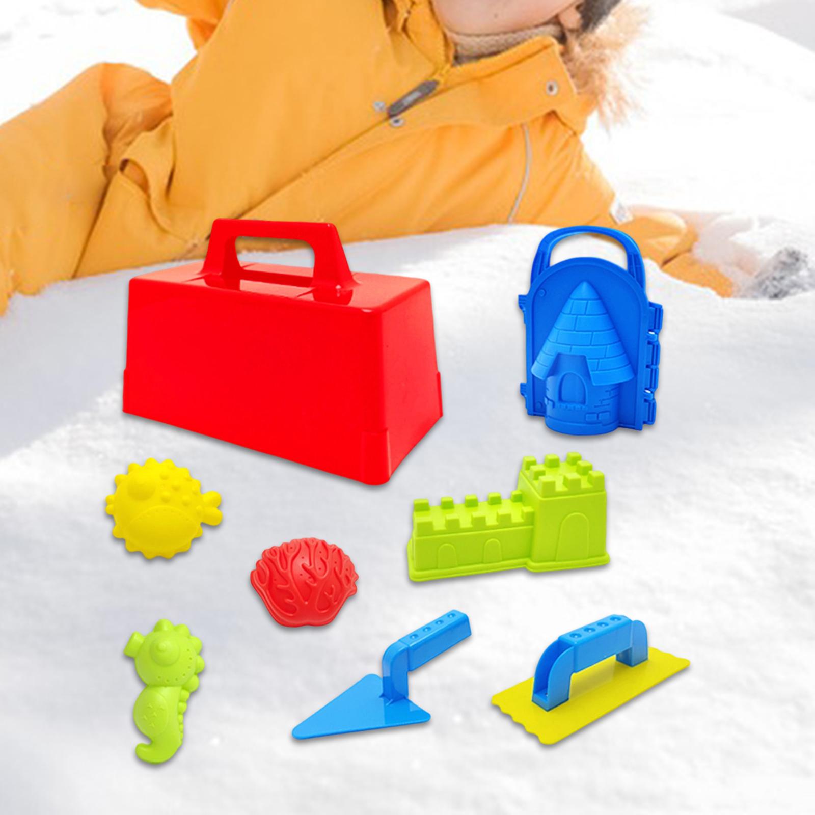 8 قطع من ألعاب الثلج، هدايا أع - مراجعة Kids Outdoor Playset وسعره