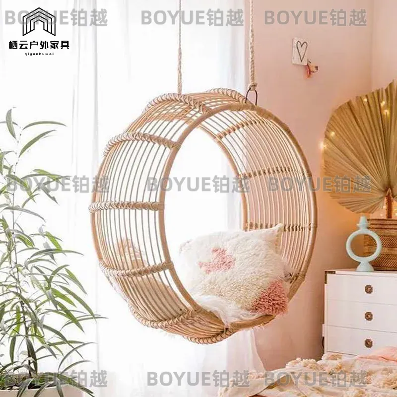 كرسي هزاز خارجي من الراتان، أر - مراجعة Kids Outdoor Hammock Chair وسعره
