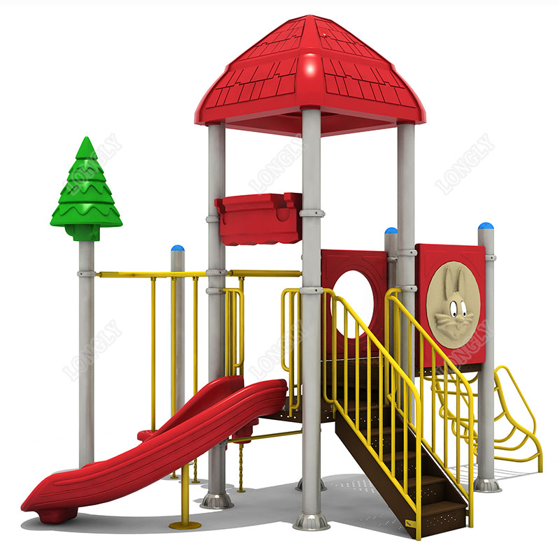 زحليقة بلاستيكية حمراء للأطفال - مراجعة Kids Outdoor Area وسعره