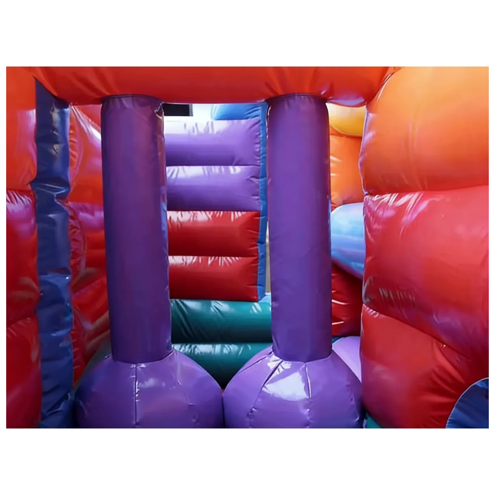 متاهة قابلة للنفخ تجارية باللو - مراجعة Kids Outdoor Inflatable وسعره