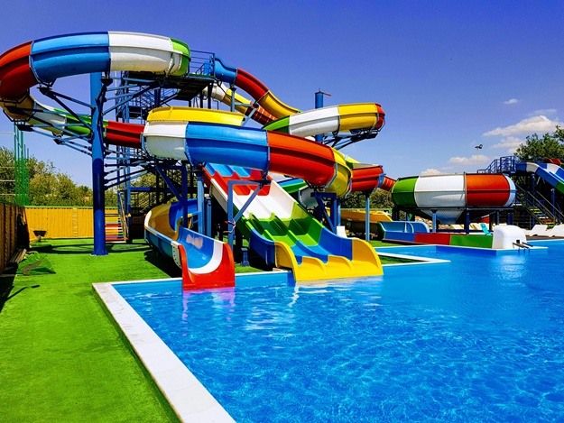 معدات حديقة مائية خارجية للأطف - مراجعة Outdoor Children'S Park وسعره