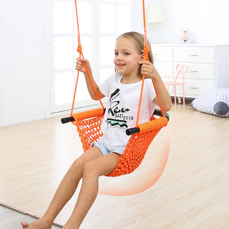 أرجوحة شبكية للأطفال، مصنوعة ي - مراجعة Kids Outdoor Hammock Swing وسعره