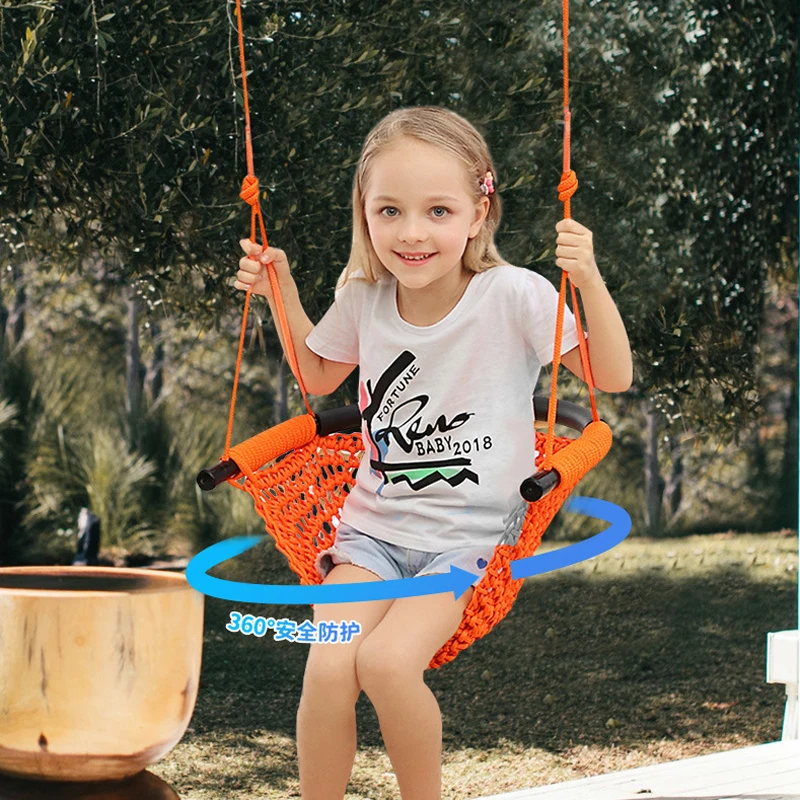 أرجوحة شبكية للأطفال، مصنوعة ي - مراجعة Kids Outdoor Hammock Swing وسعره