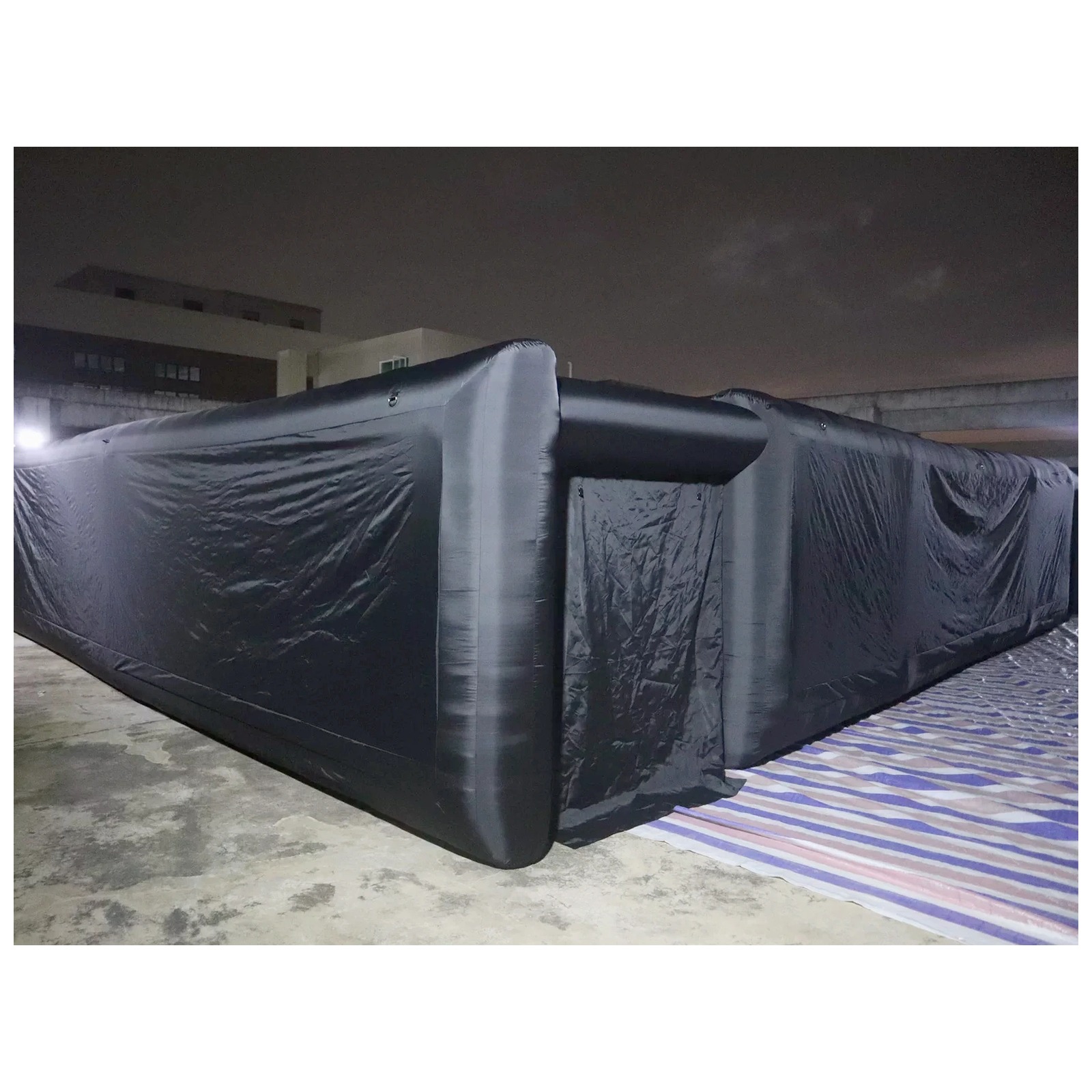 متاهة قابلة للنفخ كبيرة سوداء  - مراجعة Kids Outdoor Inflatable وسعره