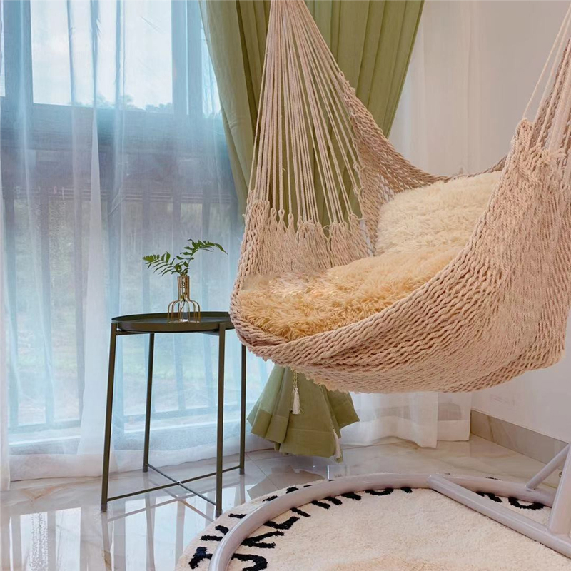 الشمال نمط الأبيض أرجوحة أرجوح - مراجعة Kids Outdoor Hammock Chair وسعره
