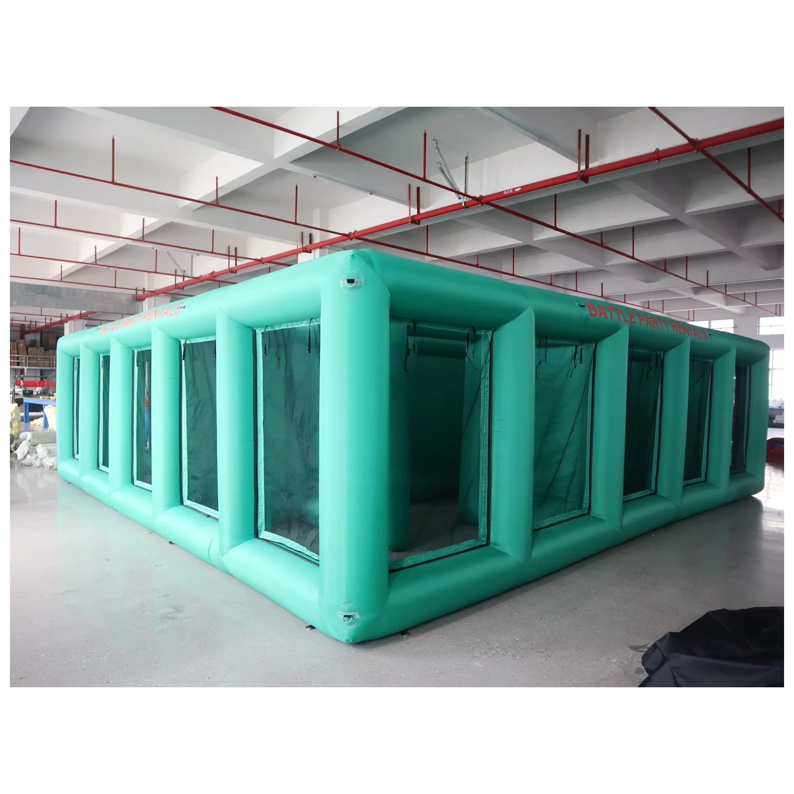متاهة قابلة للنفخ 7×7 متر (23× - مراجعة Kids Outdoor Inflatable وسعره