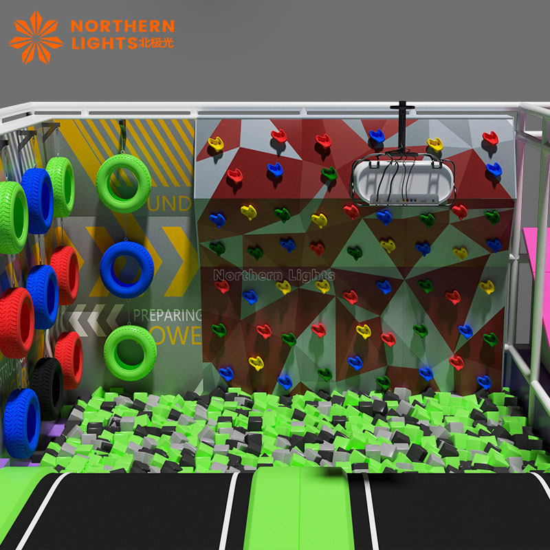 ألعاب تسلق تفاعلية للأطفال في  - مراجعة Kids Outdoor Climbing Wall وسعره