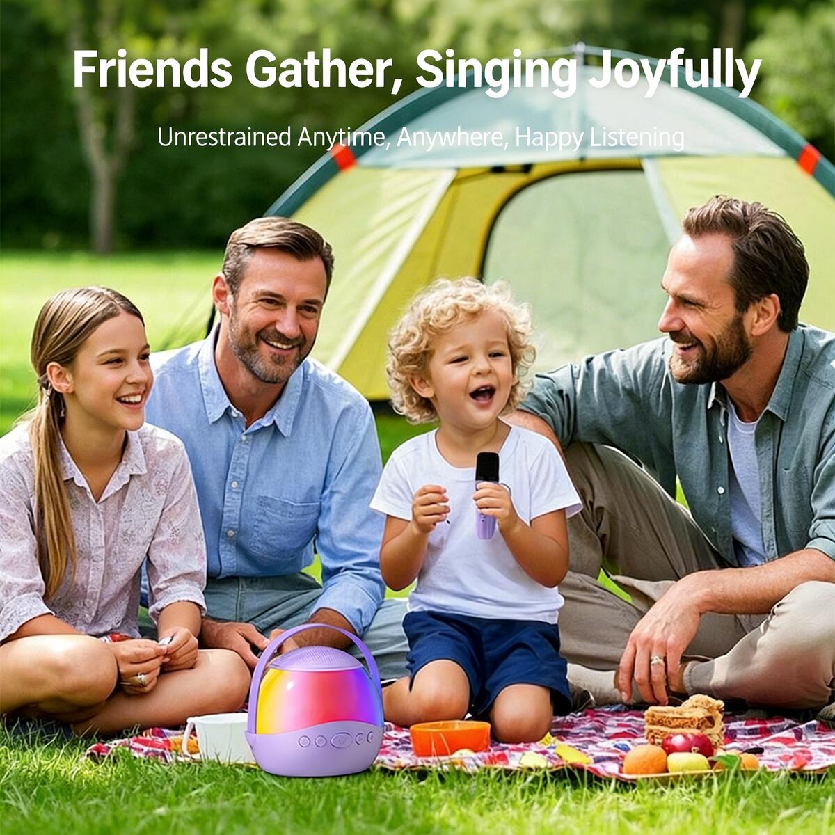 مكبر صوت لاسلكي للكاريوكي مع م - مراجعة Kids Outdoor Voices وسعره