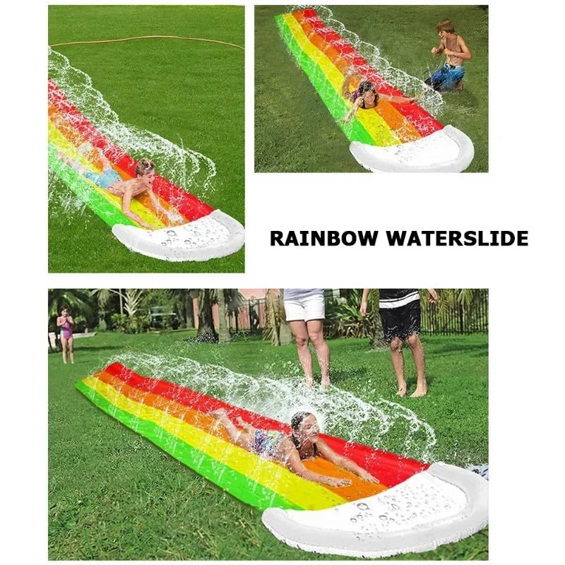 ألعاب مائية قابلة للنفخ للصيف  - مراجعة Kids Outdoor Slide وسعره