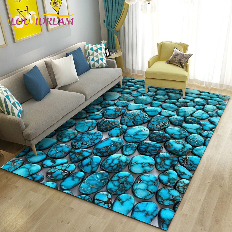 سجادة منطقة حجرية ملونة ثلاثية - مراجعة Kids Outdoor Area وسعره