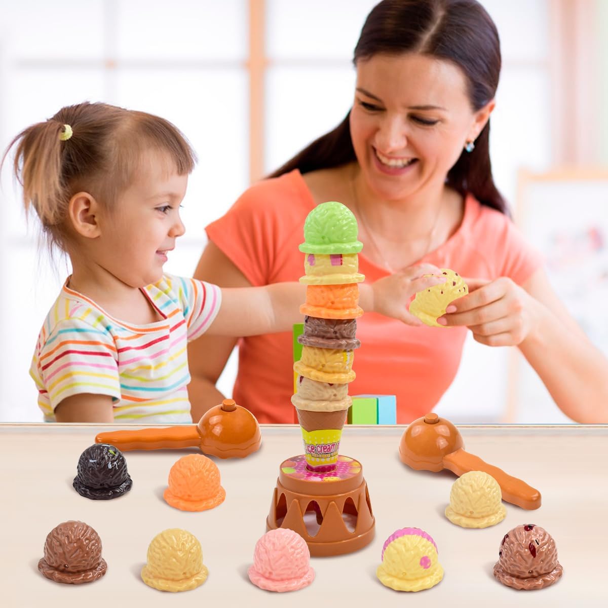 ألعاب التراص الآيس كريم للأطفا - مراجعة Kids Outdoor Kitchen Set وسعره