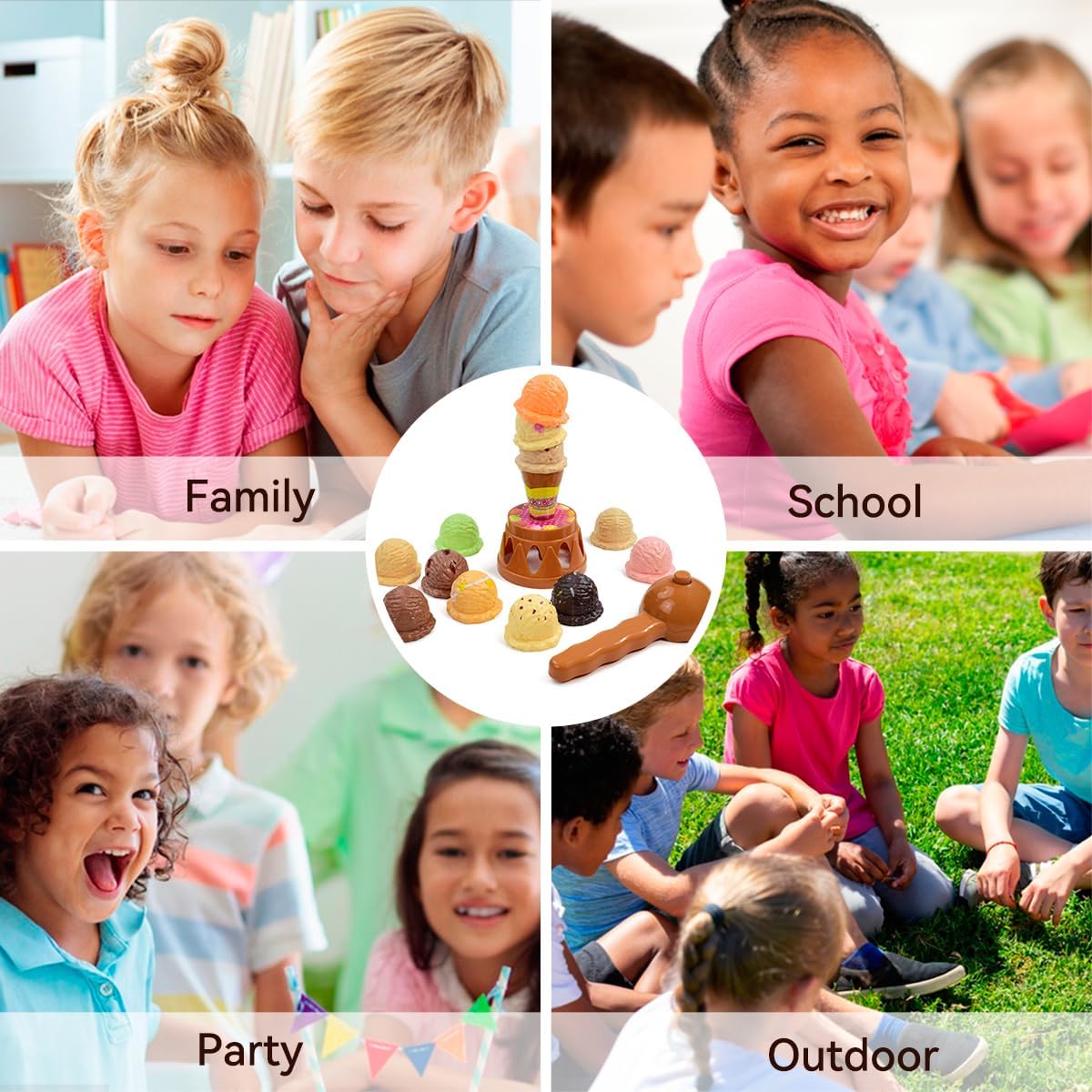 ألعاب التراص الآيس كريم للأطفا - مراجعة Kids Outdoor Kitchen Set وسعره