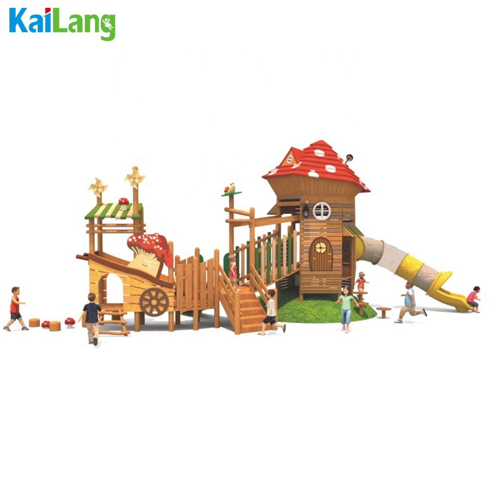 معدات رياضية خشبية خارجية على  - مراجعة Outdoor Children'S Park وسعره