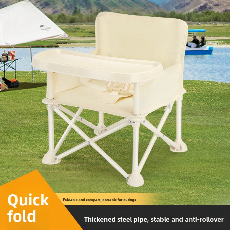كرسي طعام للأطفال قابل للطي مع - مراجعة Kids Outdoor Foldable Chair وسعره