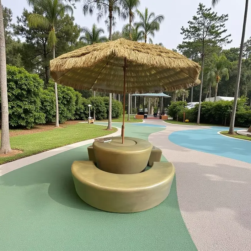 طقم طاولة وكراسي خارجية عصرية  - مراجعة Kids Outdoor Table With Umbrella وسعره