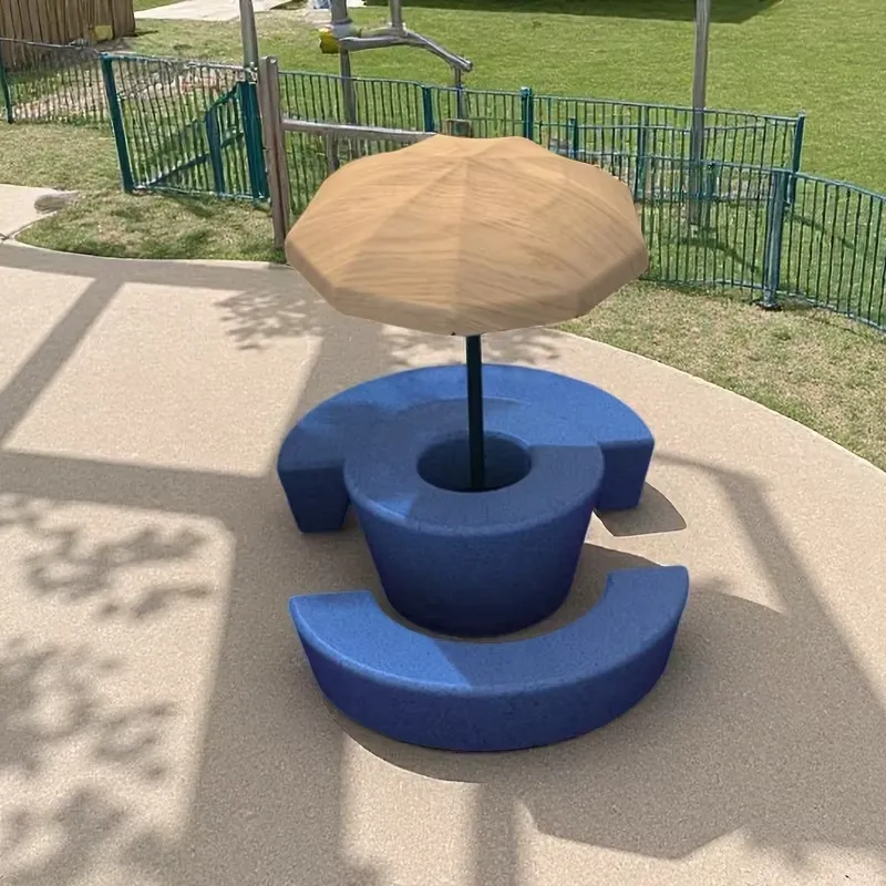 طقم طاولة وكراسي خارجية عصرية  - مراجعة Kids Outdoor Table With Umbrella وسعره