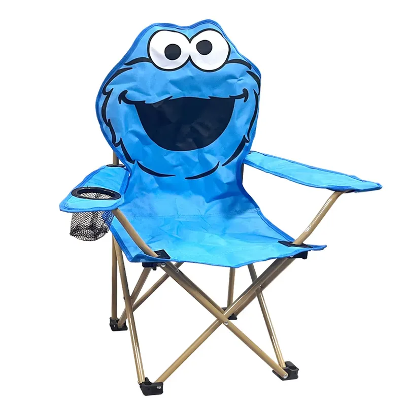 كرسي قمر كرتوني محمول للأطفال، - مراجعة Kids Outdoor Foldable Chair وسعره