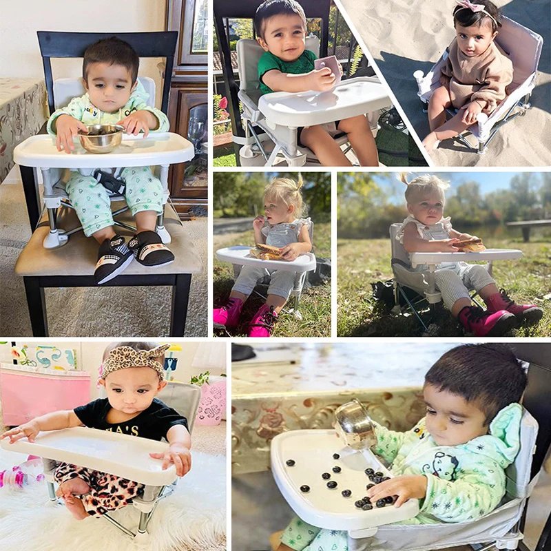 كرسي طعام محمول للأطفال قابل ل - مراجعة Kids Outdoor Furniture وسعره