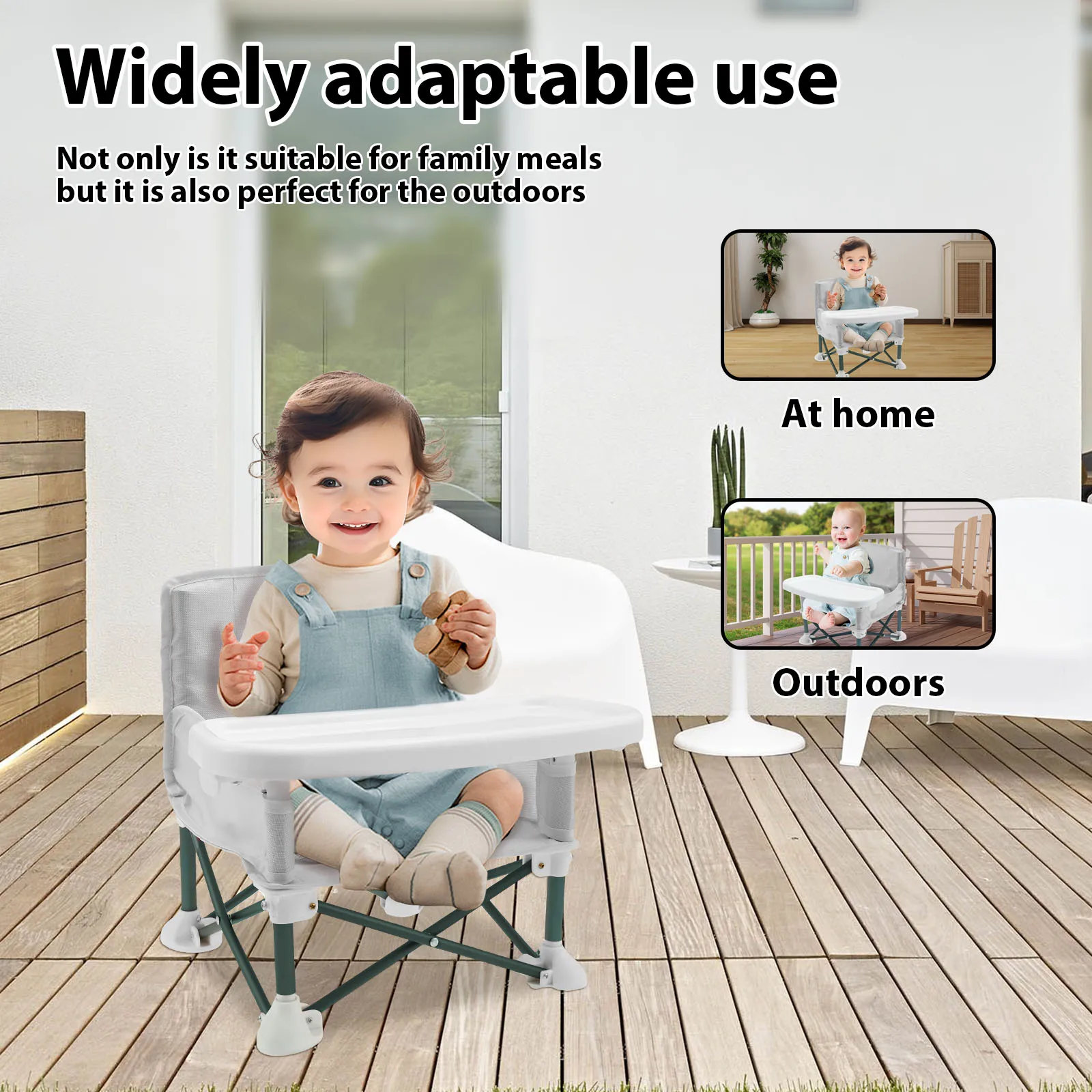 مقعد معزز للأطفال الصغار مع حز - مراجعة Kids Outdoor Foldable Chair وسعره