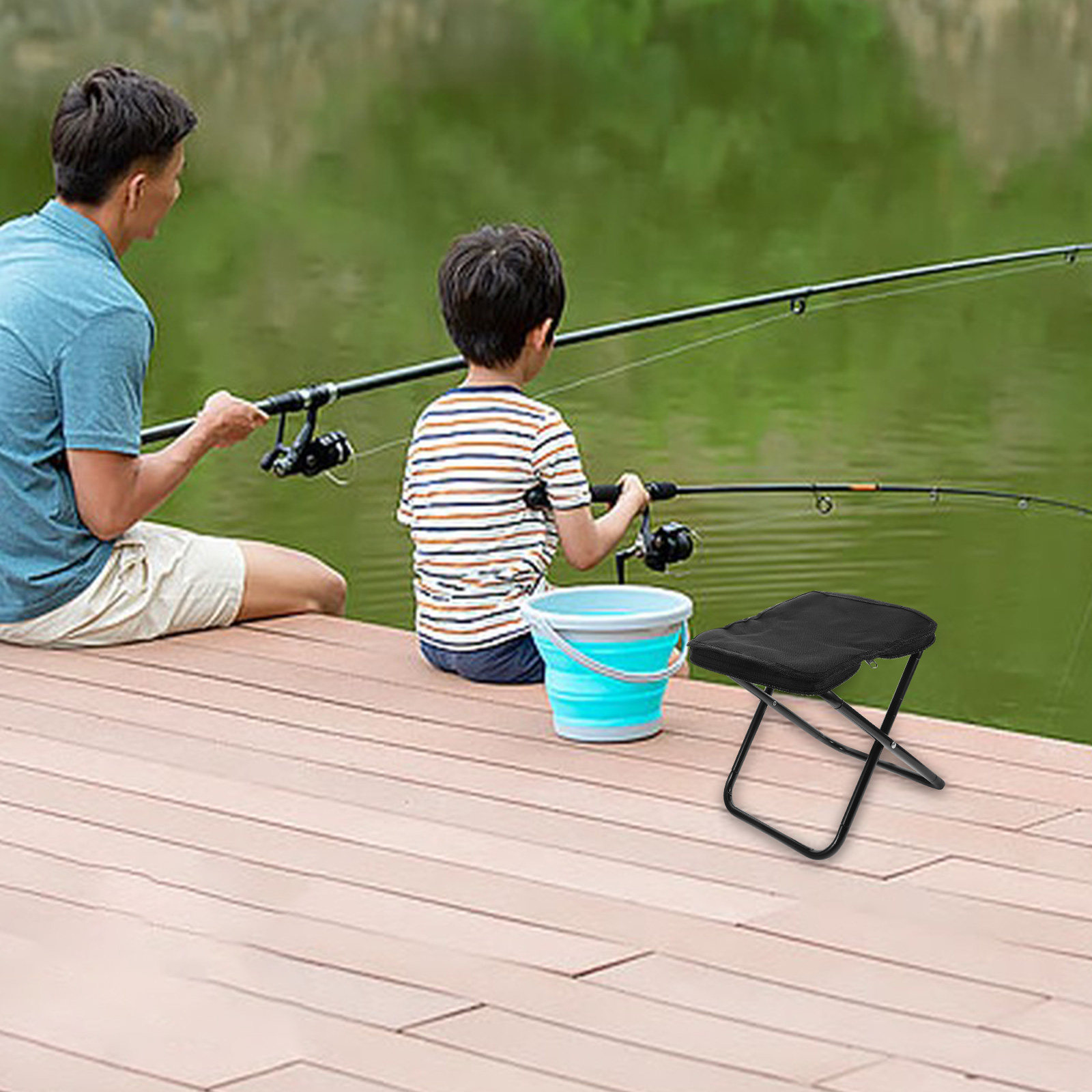 كرسي صغير محمول وخفيف الوزن قا - مراجعة Kids Outdoor Foldable Chair وسعره