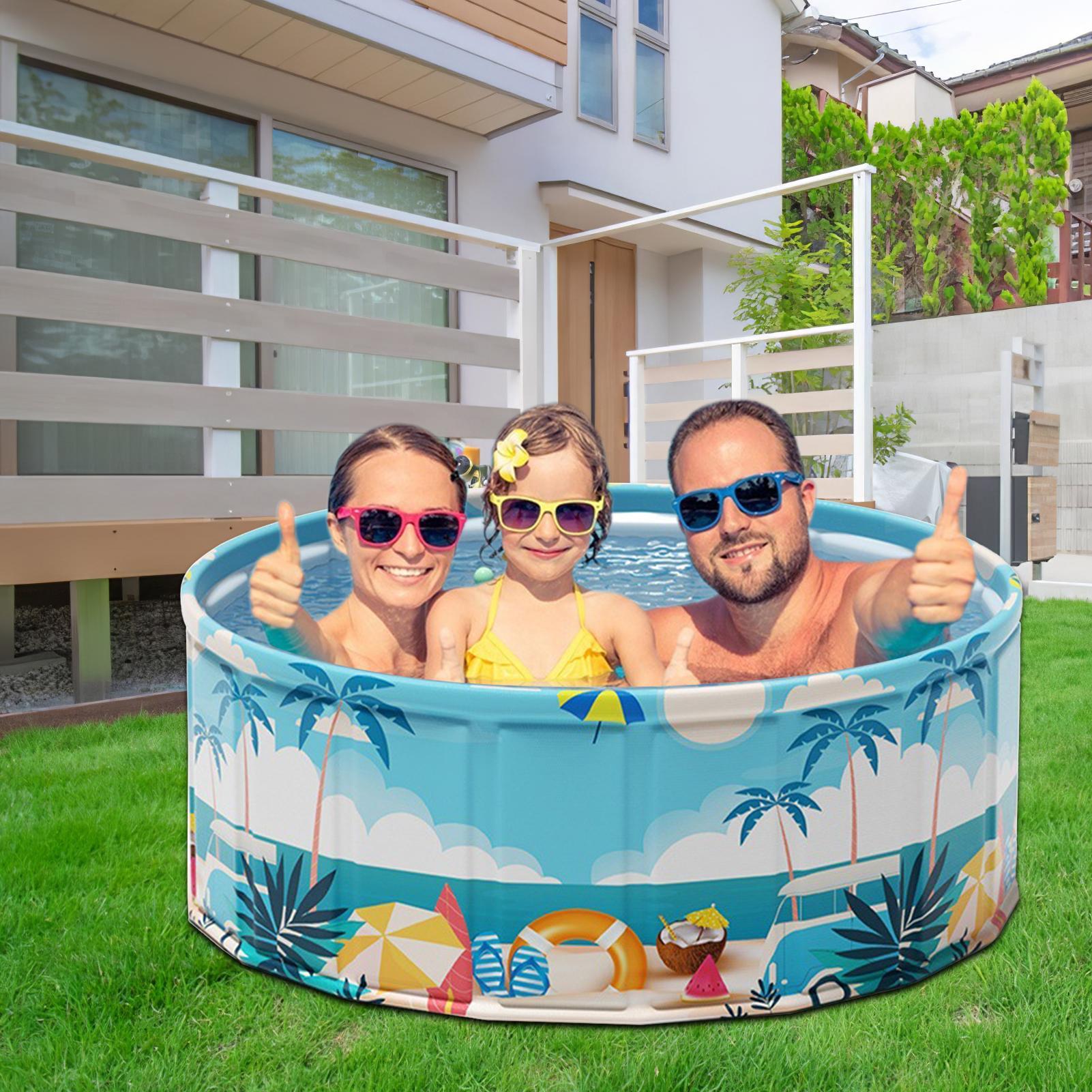 حمام سباحة للأطفال، قطر 90/120 - مراجعة Kids Outdoor Inflatable وسعره