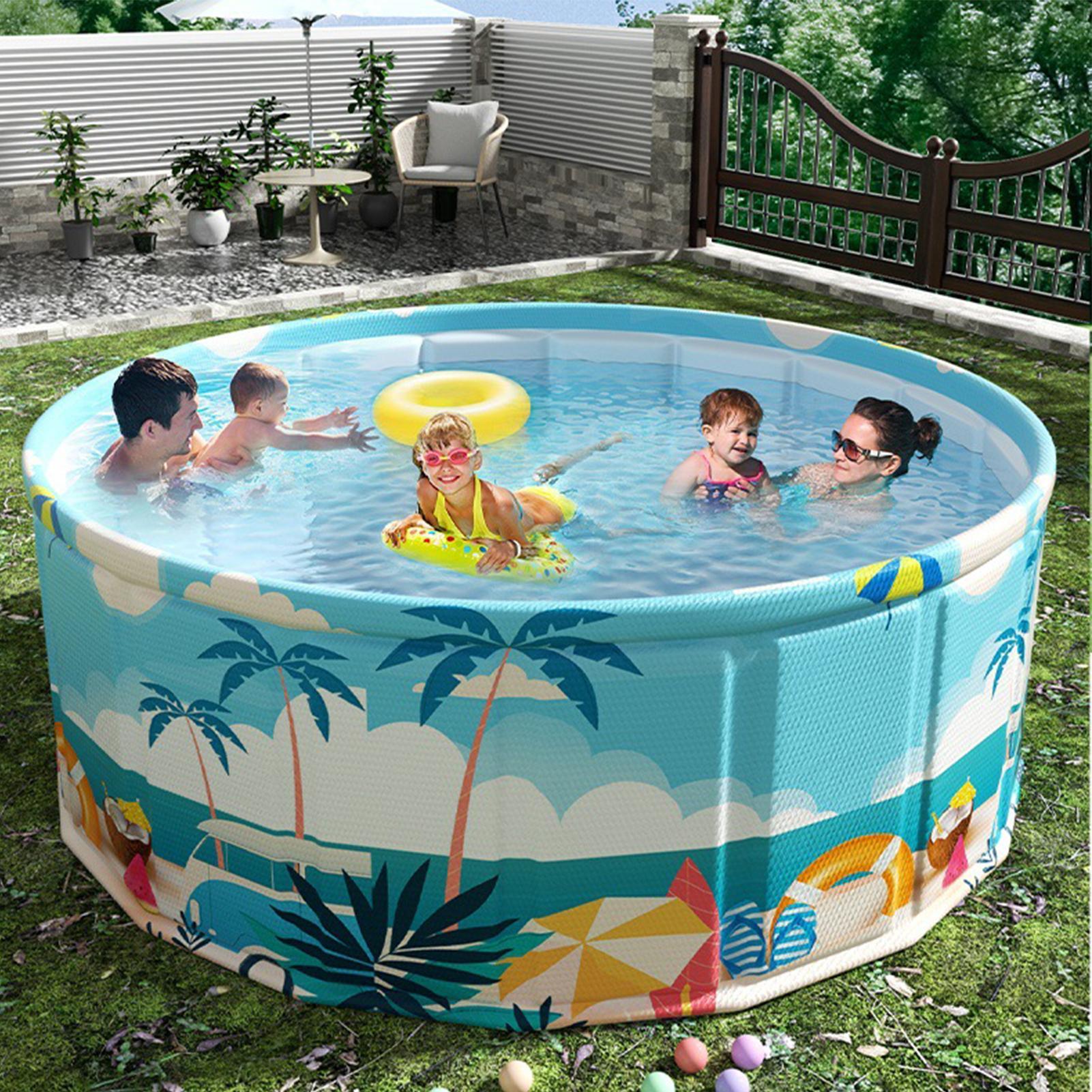 حمام سباحة للأطفال، قطر 90/120 - مراجعة Kids Outdoor Inflatable وسعره