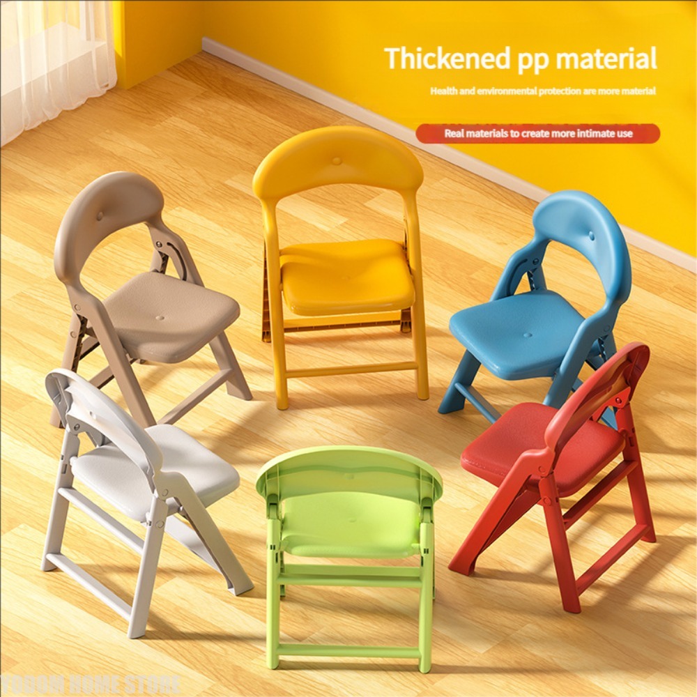 كرسي بلاستيكي ملون للأطفال، مت - مراجعة Kids Outdoor Foldable Chair وسعره