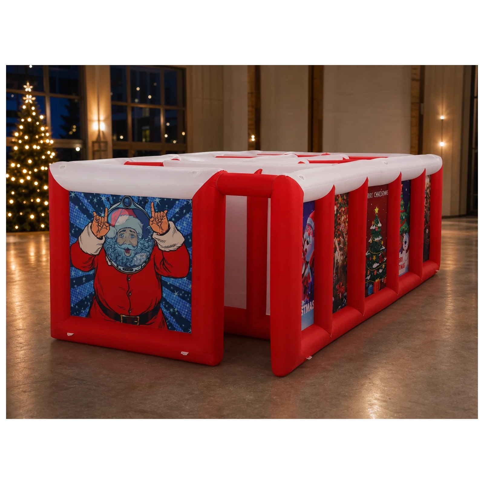 متاهة قابلة للنفخ كبيرة الحجم  - مراجعة Kids Outdoor Inflatable وسعره