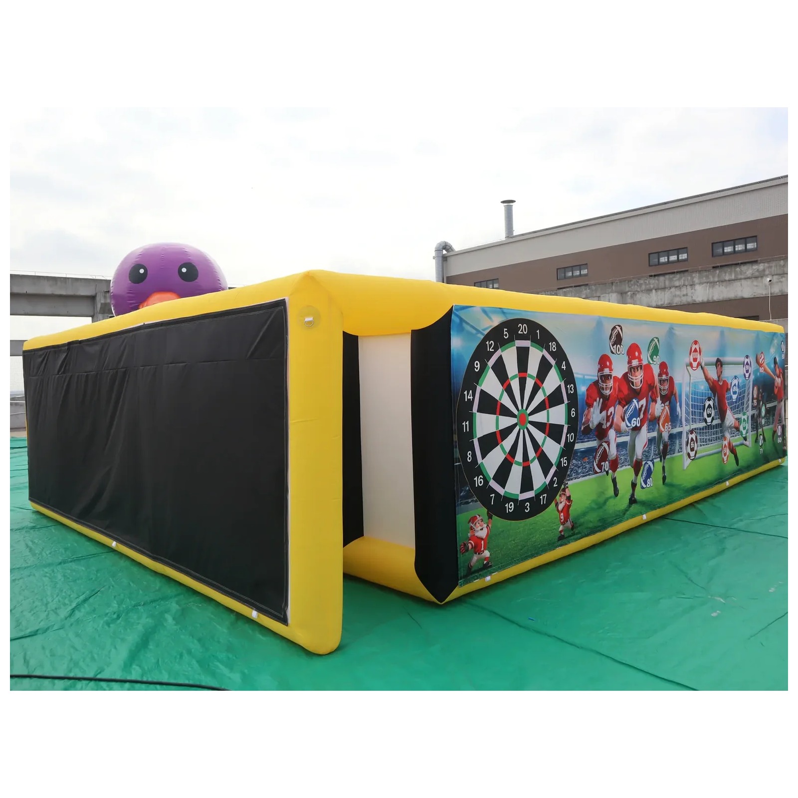 متاهة قابلة للنفخ 5×8 متر 16×2 - مراجعة Kids Outdoor Inflatable وسعره