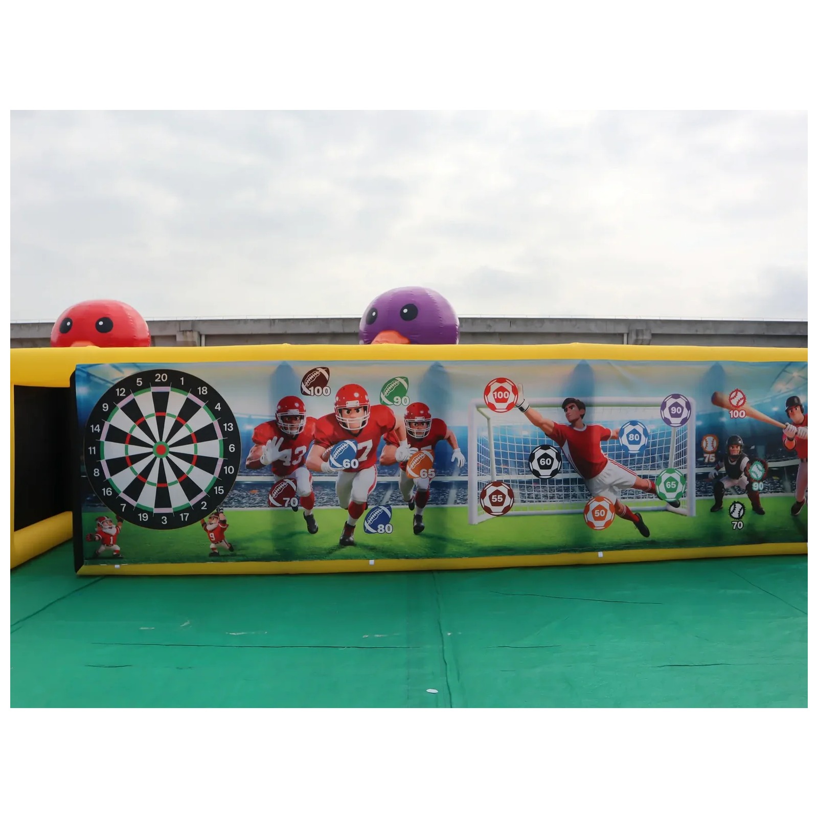 متاهة قابلة للنفخ 5×8 متر 16×2 - مراجعة Kids Outdoor Inflatable وسعره